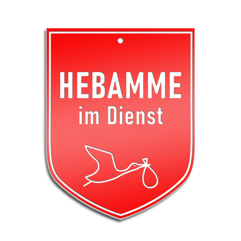 Hebamme im Dienst